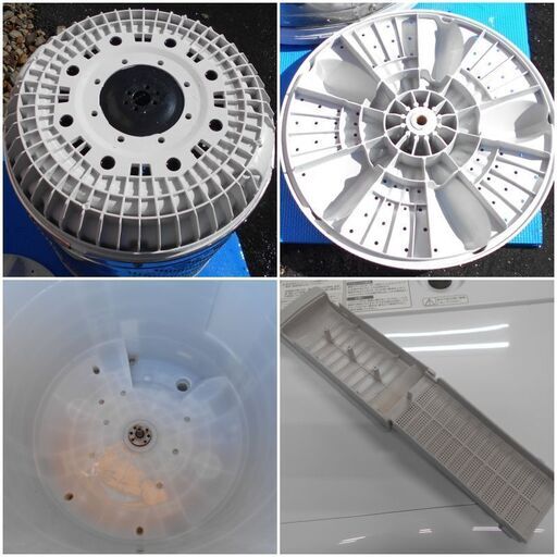 ♪Hisense/ハイセンス 洗濯機 AT-WM5511 5.5kg 2022年製 洗濯槽外し清掃済♪