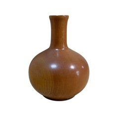 【無垢】　天然木　花瓶　一輪挿しの画像