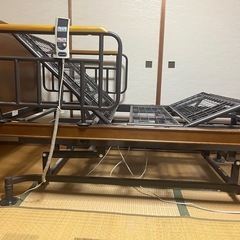 電動リクライニングベッドの画像