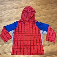 ハロウィン　仮装　パジャマ　スパイダーマン コスチューム 120cm~の画像