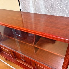 レトロ棚　高93×奥35×横120cmの画像