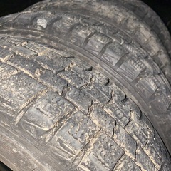 155/65R14 スタッドレス 18年製4本 19年製1本　セットの画像
