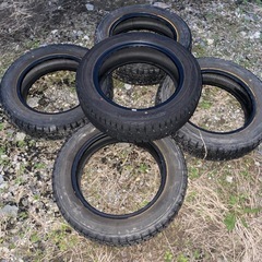 155/65R14 スタッドレス 18年製4本 19年製1本　セットの画像