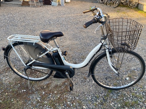 YAMAHAヤマハ電動アシスト自転車26インチ12.3Ah シルバー お薦め品‼️ヤマハPAS電動アシスト自転車26インチ2020年