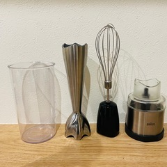 BRAUN ブラウン ブレンダー　チョッパー　ミル　ミキサーの画像