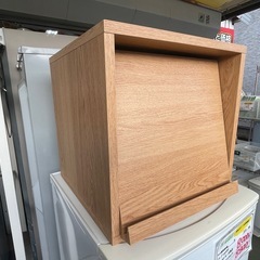 【リサイクルサービス八光】幅40㎝　ダークブラウン　キューブボックス　フラップ扉の画像