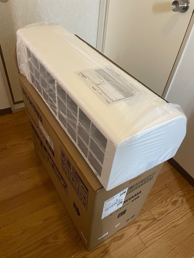 【未使用・保証書あり】アイリスオーヤマ 6畳用エアコン 3万円（開封のみ）
