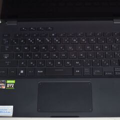 中古良品 13.4型モバイルPC ROG Flow X13 GV301RC Windows11+office 爆速SSD512GB AMD Ryzen 7 6800H/RTX3050/メモリ32GB/WEBカメラ/無線の画像