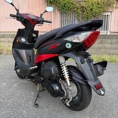 SYM Z1 125 Fi マットブラック　低走行　動画あり　大阪の画像