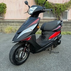 SYM Z1 125 Fi マットブラック　低走行　動画あり　大阪の画像