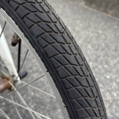 【整備士による点検済み】　☆前後中古タイヤ☆   折り畳み自転車　防犯登録料込価格︎‼︎の画像