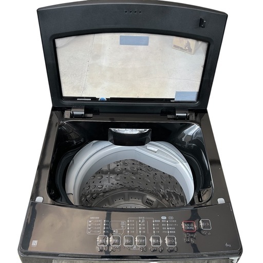 ニトリ 洗濯機 6kg NTR60 BKN 2022年