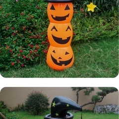 ハロウィン 飾り パーティー 装飾 デコレーション バルーン かぼちゃ パンプキン ロッキング風船 店舗 学園祭 屋外 大型 風船 おしゃれ 子供会 フォトブース 撮影用 秋イベントの画像