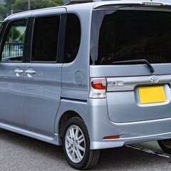 車検2年付■タントカスタム X■スライドドア■ナビ、TV■OHコンソールの画像