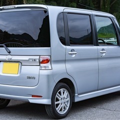 車検2年付■タントカスタム X■スライドドア■ナビ、TV■OHコンソールの画像