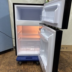 I571 🌈 2024年製の美品♪ アイリスオーヤマ 冷蔵庫 (81L) ⭐ 動作確認済 ⭐ クリーニング済の画像