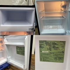I571 🌈 2024年製の美品♪ アイリスオーヤマ 冷蔵庫 (81L) ⭐ 動作確認済 ⭐ クリーニング済の画像
