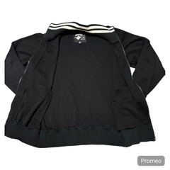 ✨希少・人気✨ BAPE トラックジャケット ブラック Mサイズの画像