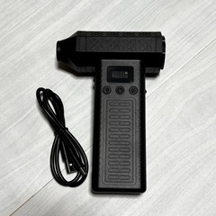 電動エアダスター 3段風量調整 洗車ブロワー 大容量バッテリー 8000mAh PC キーボード 日本語取扱説明書の画像