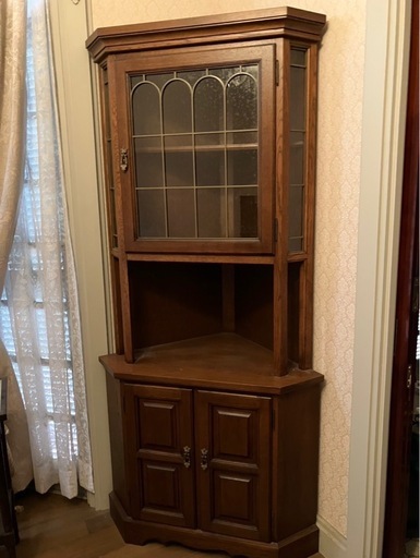 アンティーク調　三角棚