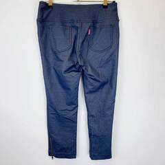 リーボック クロップドパンツ XL インディゴ Z57142 レディース Reebokの画像