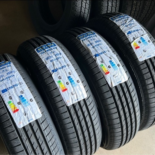 在庫のみⅪ?155/65R14 新品4本工賃込み