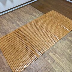 竹のお昼寝マット　10月19日(日)10時〜14時の間に自宅まで取りに来てくださる方優先の画像