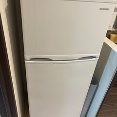 アイリスオーヤマ　ドラム式洗濯機・冷蔵庫・電子レンジセットの画像