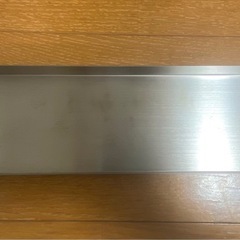 ステンレス コンロ奥 排気口カバー　調味料ラックの画像