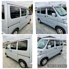 H27年 ターボ 4AT パワーウィンドウ  キーレス ETC ハイゼット 車検2年  ナビ テレビ 電動ミラーの画像