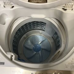 TOSHIBA 東芝 洗濯機 AW-5GA1 2022年製 5.0kg 動作確認済 美品 地域限定有料配送サービスあり‼　直接引取大歓迎‼の画像