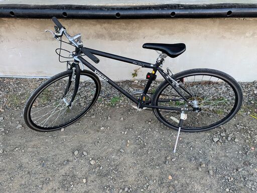 Viento　ヴィエント　クロスバイク　ロードバイク　700C　黒　札幌