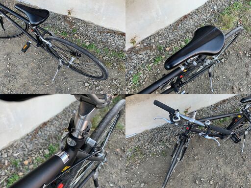 Viento ヴィエント クロスバイク ロードバイク 700C 黒 札幌