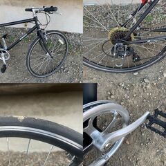 Viento　ヴィエント　クロスバイク　ロードバイク　700C　黒　札幌の画像