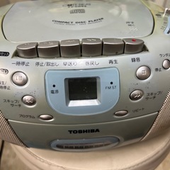ポータブルCDカセットラジオプレーヤー
の画像