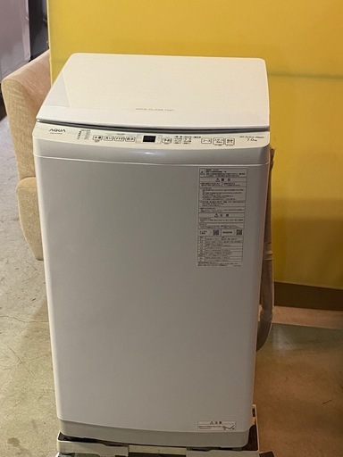 2022年式 7kg AQUA 洗濯機 AQW-S7E2（W） 2022年式 7kg AQUA 洗濯機 AQW-S7E2（W）