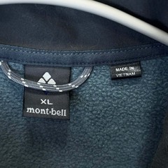 モンベル クリマプラス100 ジャケット フリース ジップアップ XL STBL 1106591 メンズ mont-bellの画像