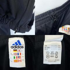 アディダス ドイツ代表 トラックパンツ 裏メッシュ L ブラック メンズ ADIDAS ウォームアップ トレーニングウェア サッカーの画像