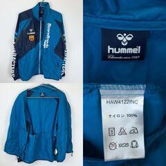 [上下セット] ヒュンメル INAC神戸 ナイロンジャケット(L-O) パンツ(L) hummel サッカーの画像