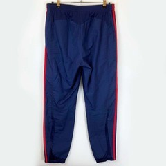 アディダス フランス代表 トラックパンツ 裏メッシュ L ネイビー メンズ ADIDAS ウォームアップ トレーニングウェア サッカーの画像