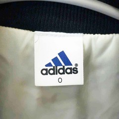 アディダス 90s ウインドブレーカー ナイロンジャケット ヴィンテージ O ブラック AS-4764 メンズ ADIDAS サッカー ウォームアップの画像