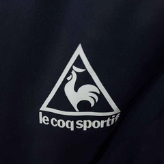ルコック ヴィンテージ ベンチコート 92年 背面ビッグロゴ F ブラック QS-6907 メンズ le coq sportif サッカー ウォームアップの画像