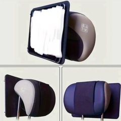 ★【ヘッドレスト用タブレットマウント - フレキシブルで滑り止めのデザイン調整可能なストラップ付き】★新品未使用★の画像