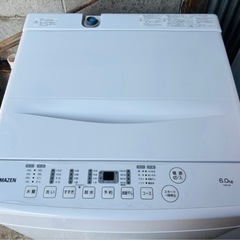 2024年製　ヤマゼン   YAMAZEN　YWM-60 6kg 全自動洗濯機の画像