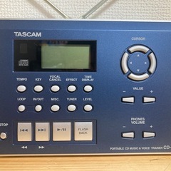 TASCAM CD-VT2 CDプレーヤー ボイストレーナー タスカムの画像