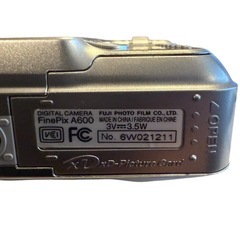 【美品】動作品 コンデジ 平成レトロ FUJIFILM FinePix A600の画像