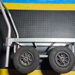 アルミの台車　DIYや家庭菜園などにの画像