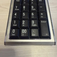 LOAS ロアス 電卓テンキー TNK-MUC219SL USBハブ付 アルミの画像