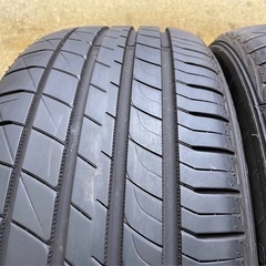 225/45R17 94W ダンロップ LEMANS V 中古2本　バリ山　225/45/17の画像