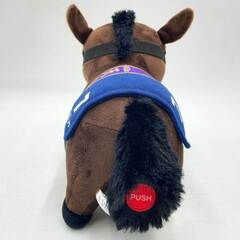 [電池切れ] キタサンブラック サラブレッドコレクション G1ファンファーレ ぬいぐるみ 第156回 天皇賞の画像